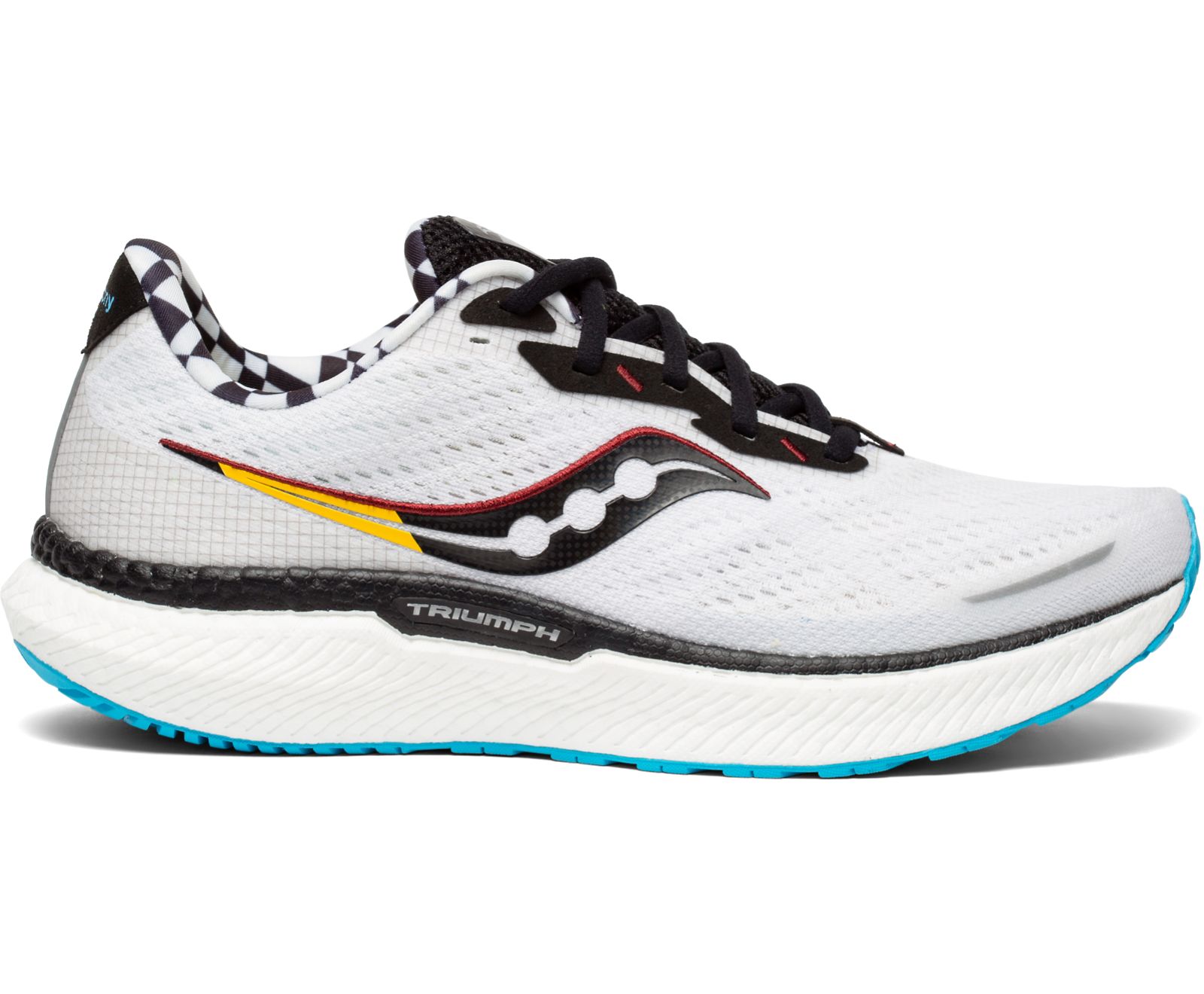 Férfi Saucony Triumph 19 Futócipő Fehér Fekete | HU 187SGL